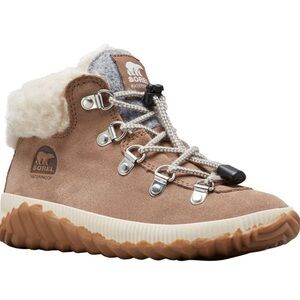Sorel Youth Out N About Conquest Boots Camel/Brown/Quarry Size 1 One